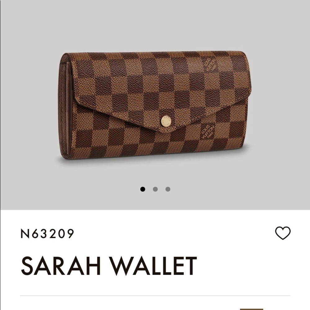 Louis Vuitton long wallet